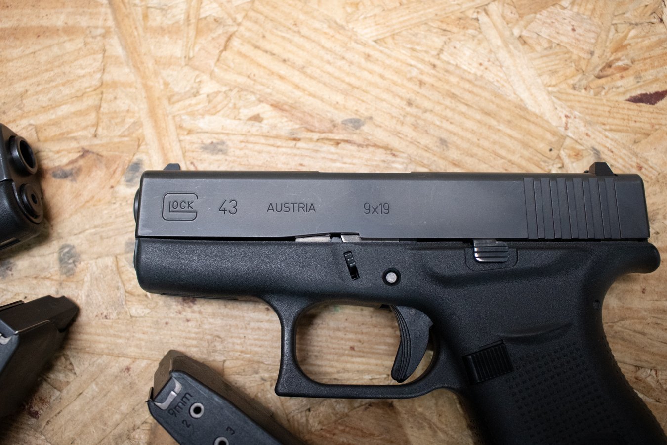 GLOCK G43 9mm Police Trade-In Pistols (Very Good Condition)